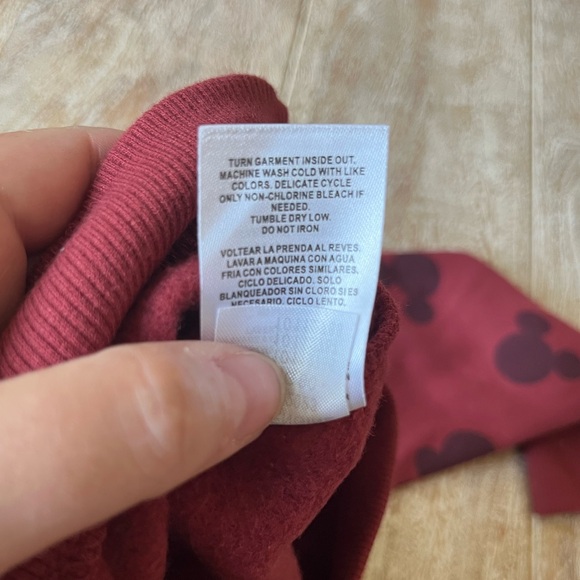 Disney | NWOT Mickey Patch Sweatshirt - Picture 5 of 6